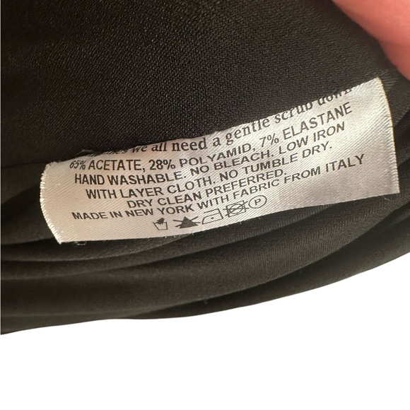 M.M. LaFleur Zulma Midi Dress Black Italian Fabric Women Size XS NWT $295 - Picture 12 of 15